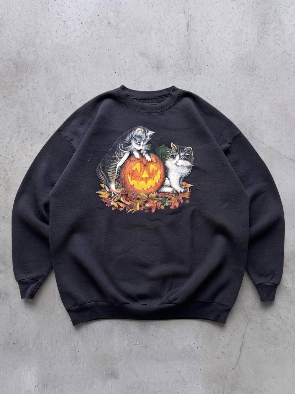 Halloween Cat Jack-O'-Lantern Gildan
Sweatshirt Cozy Fall Crewneck